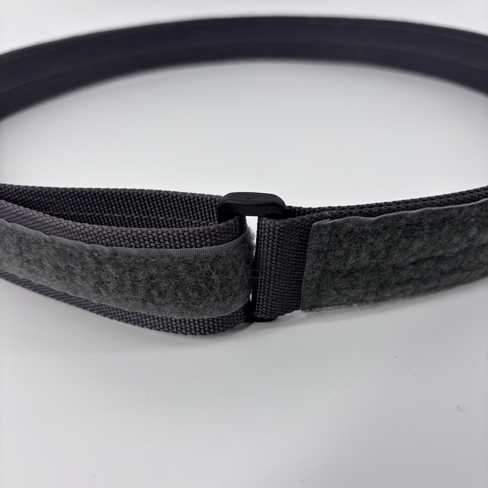 Blue Alpha Gear Low Profile EDC Belt Mens 38 Coyote Gray Nylon Tactical USA Made